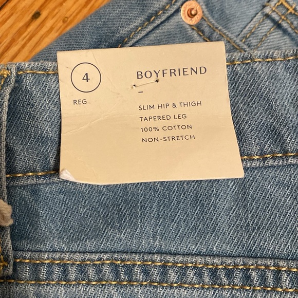 Universal thread size 4 boyfriend jeans nwt - Picture 3 of 4